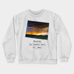 Wyoming USA Crewneck Sweatshirt